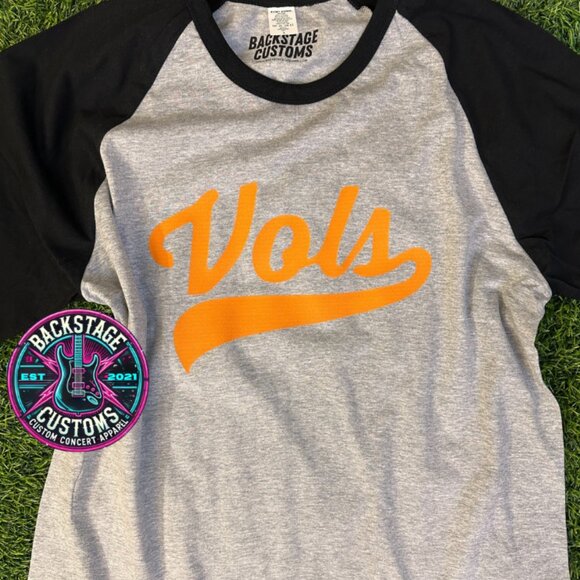 Backstage Customs Other - ⚫️NOT PERFECT Vols Raglan Tee